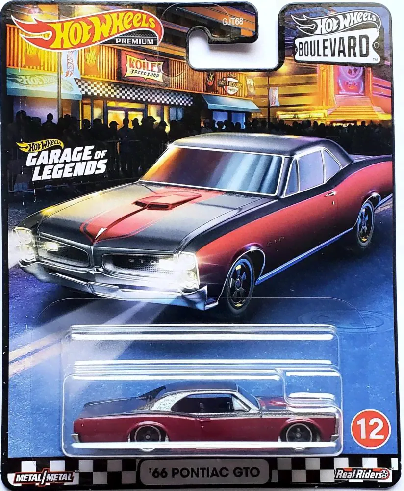 Hot Wheels Boulevard '66 Pontiac GTO Garage Of Legends-0
