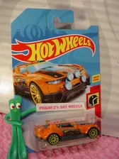 2018 i Hot Wheels RALLY CAT orange; yellow 10sp 5/5 HW DAREDEVILS case J